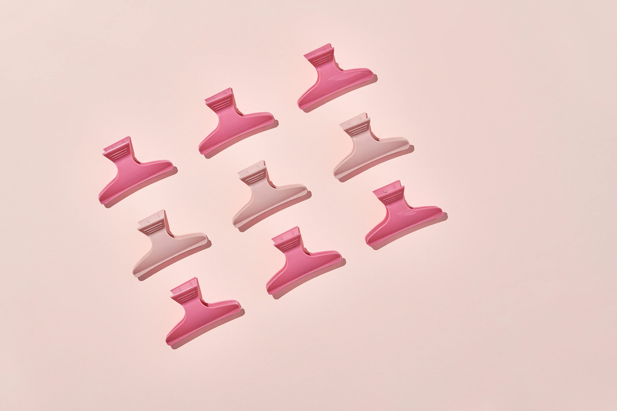 Diane Large Frosty Butterfly Clips, 9/bag,Assorted